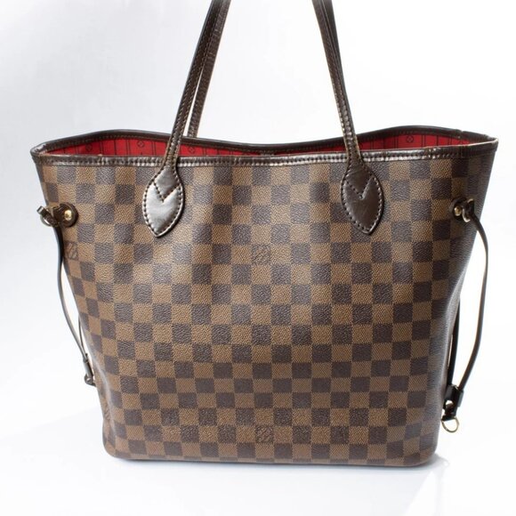 LOUIS VUITTON NEVERFULL MM - DAMIER EBENE - Picture 2 of 12